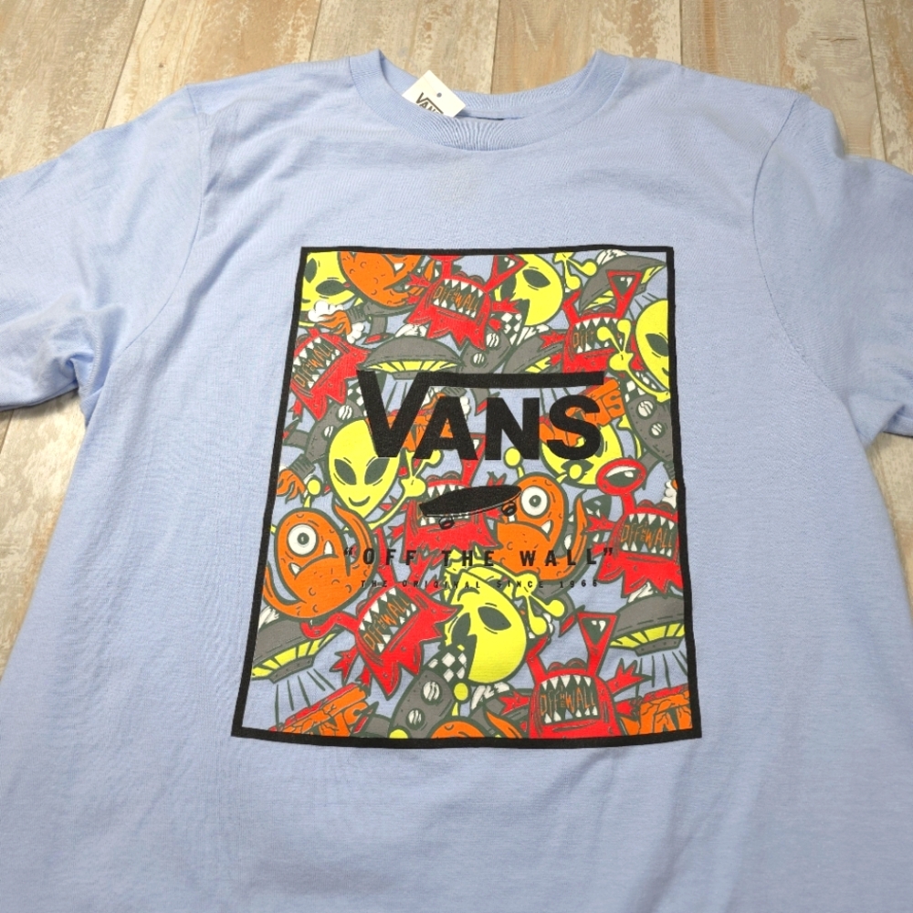 Vans Area 66 SS Tee Light Blue - Picture 6 of 6